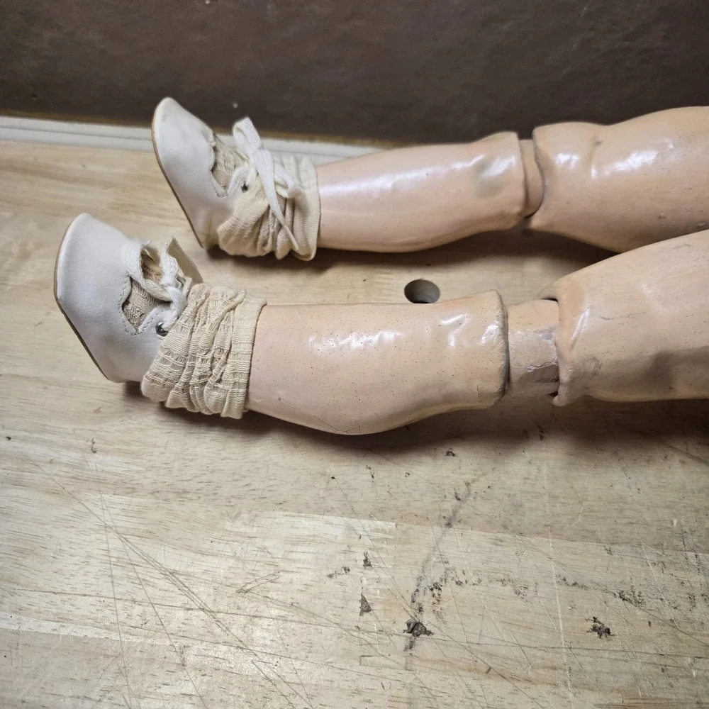 Antique Bisque CM Bergmann Doll Big Life Size 30